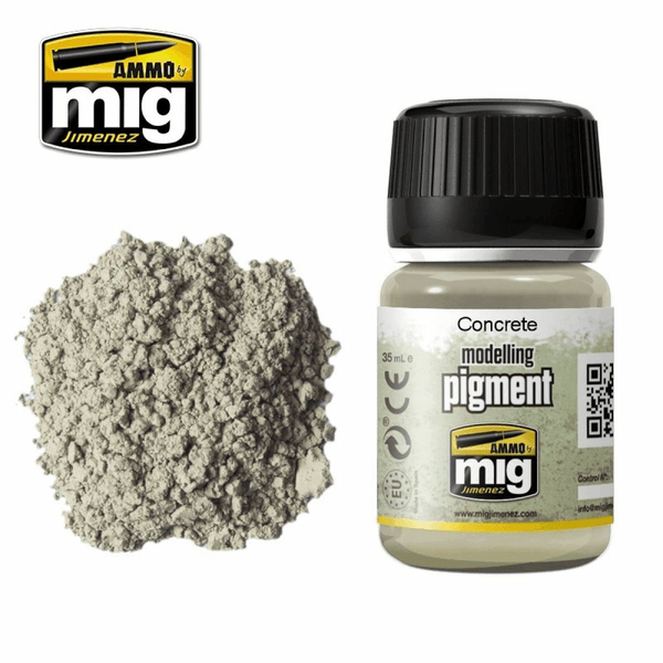 Ammo by MIG Pigments Concrete 35ml - Gap Games