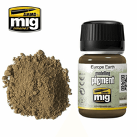 Ammo by MIG Pigments Europe Earth 35ml - Gap Games