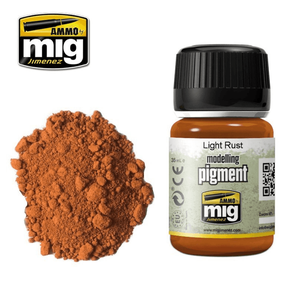Ammo by MIG Pigments Light Rust 35ml - Gap Games