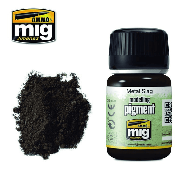 Ammo by MIG Pigments Metal Slag 35ml - Gap Games