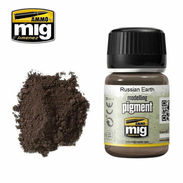 Ammo by MIG Pigments Russian Earth 35ml - Gap Games