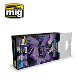 Ammo by MIG Purple Mechas Colour Set - Gap Games