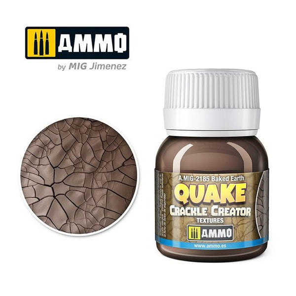 Ammo by MIG QUAKE CRACKLE Baked Earth 40ml - Gap Games