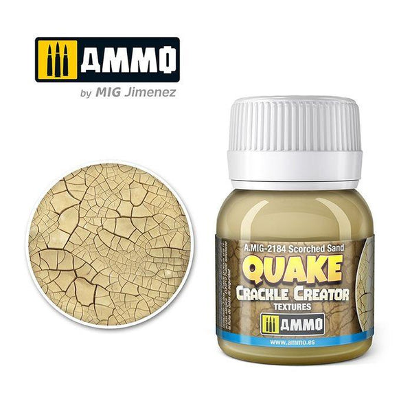 Ammo by MIG QUAKE CRACKLE Scorched Sand 40ml - Gap Games