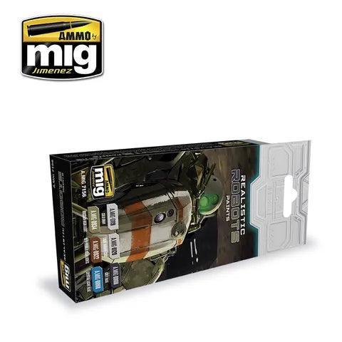 Ammo by MIG Realistic Robots Colour Set - Gap Games