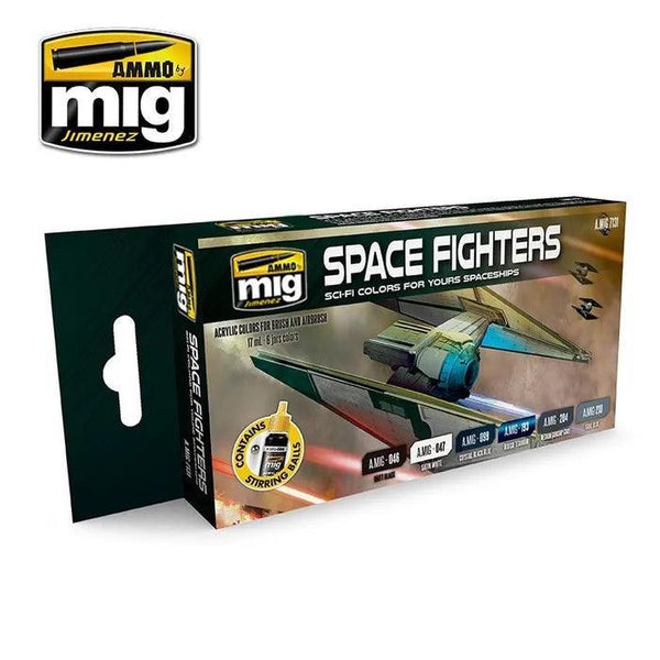 Ammo by MIG Space Fighters Sci-Fi Colours Set - Gap Games