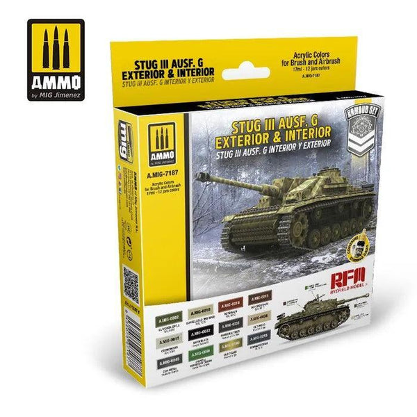 Ammo by MIG Stug III AUSF.G Exterior & Interior Set - Gap Games