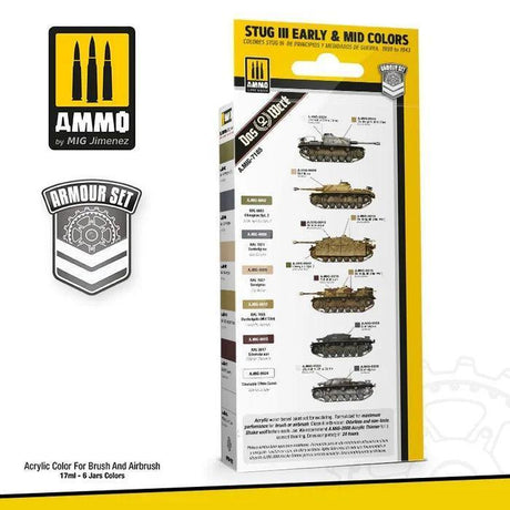 Ammo by MIG Stug III Early & Mid ColoursSet - Gap Games
