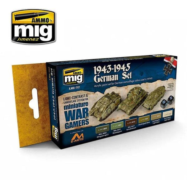 Ammo by MIG Wargame 1943-1945 German Set - Gap Games