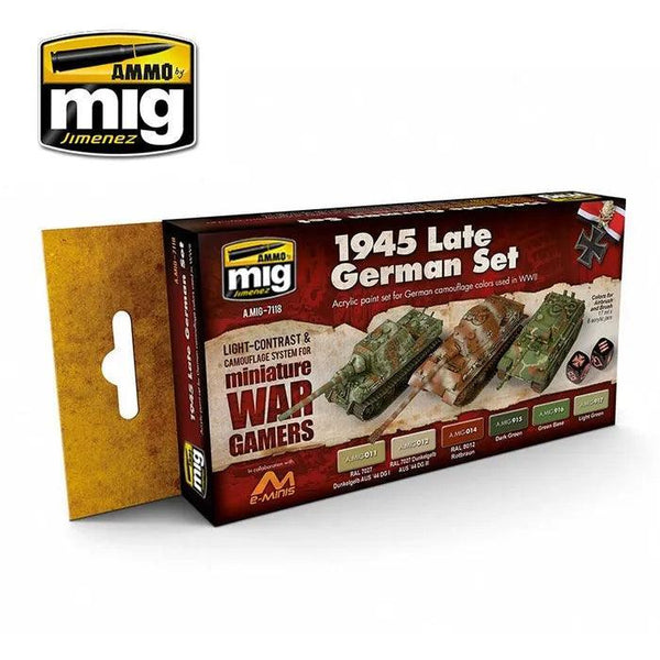 Ammo by MIG Wargame 1945 Late German Set - Gap Games