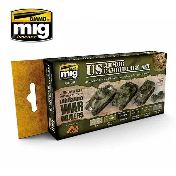 Ammo by MIG Wargame US Armor Set - Gap Games
