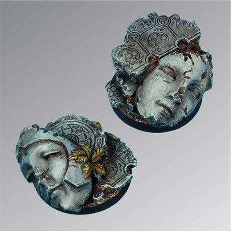 Ancient Ruins 40 mm round bases set1 (2) - Gap Games