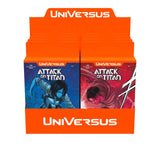 UniVersus Attack on Titan: Battle for Humanity Clash Deck Display