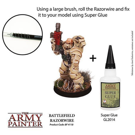 Army Painter - Basing: Battlefield Razorwire (2019) - Gap Games