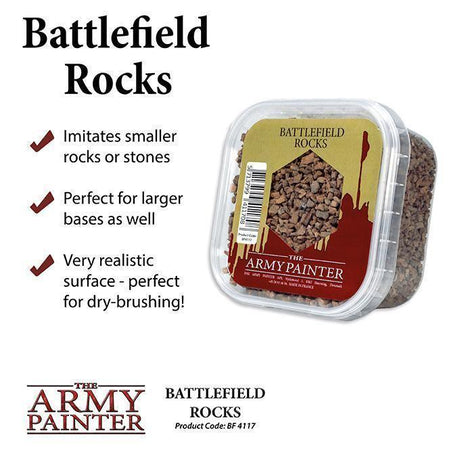Army Painter - Basing: Battlefield Rocks (2019) - Gap Games