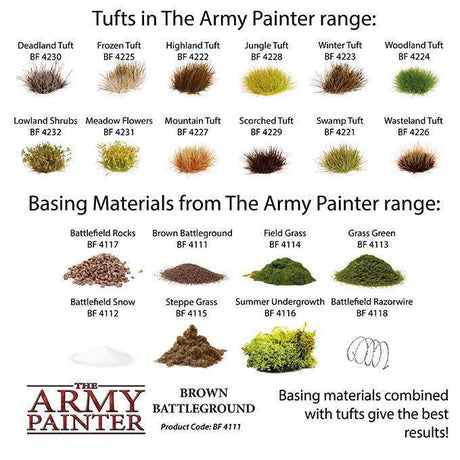 Army Painter - Basing: Brown Battleground (2019) - Gap Games