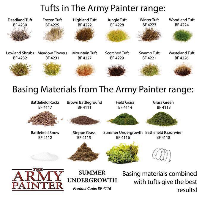 Army Painter - Basing: Summer Undergrowth (2019) - Gap Games