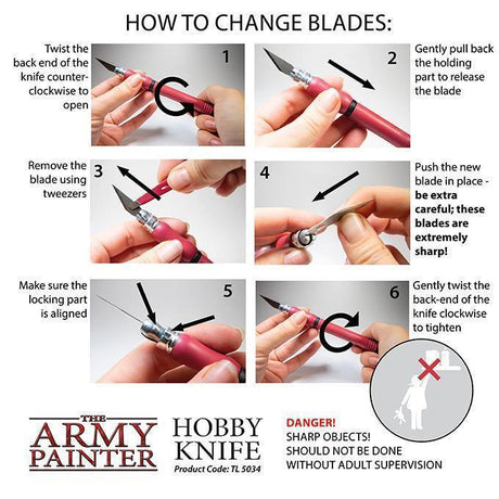 Army Painter - Hobby Knife - Gap Games