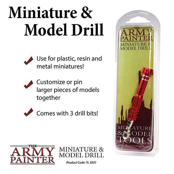 Army Painter - Miniature and Model Drill - Gap Games