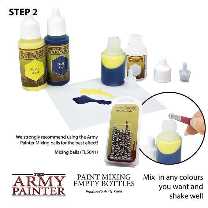 Army Painter - Paint Mixing Empty Bottles (2019) - Gap Games