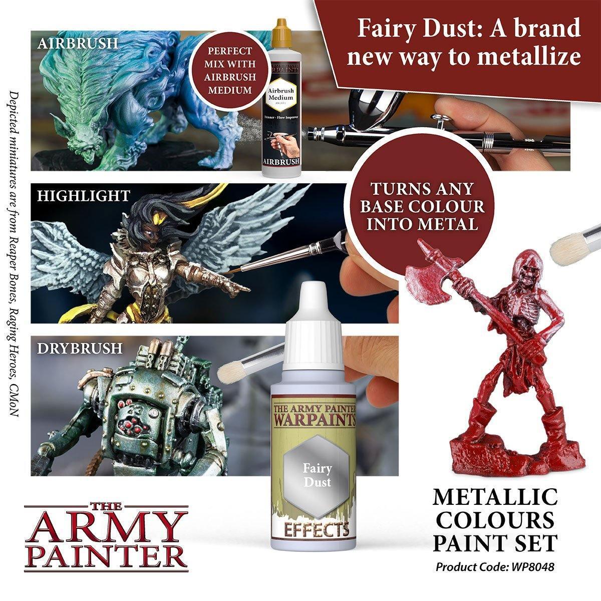 Army Painter - Warpaints Metallic Colours Paint Set - Gap Games