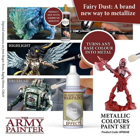 Army Painter - Warpaints Metallic Colours Paint Set - Gap Games