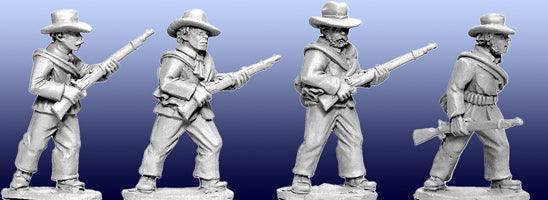 Artizan Wild West - AWW101 - Plains Infantry I - Gap Games