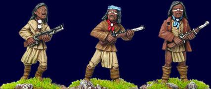 Artizan Wild West - AWW200 - Apache Characters I (3) - Gap Games