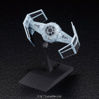 Bandai - STAR WARS VEHICLE MODEL 007 TIE ADVANCED x 1 & FIGHTER SET - Gap Games