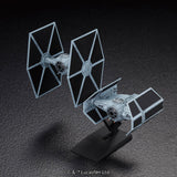 Bandai - STAR WARS VEHICLE MODEL 007 TIE ADVANCED x 1 & FIGHTER SET - Gap Games