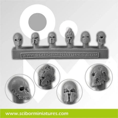 Barbarian Helmets (6) - Gap Games