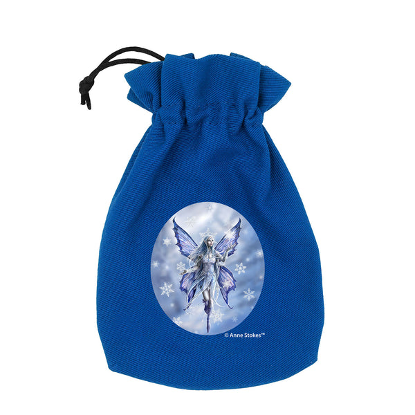 Q Workshop - Anne Stokes - Dice Pouch - Snow Fairy