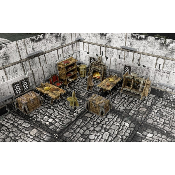 Battle Systems - Fantasy Wargames - Add-Ons - Fantasy Village Furniture - Gap Games