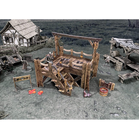 Battle Systems - Fantasy Wargames - Add-Ons - Gallows & Stocks - Gap Games