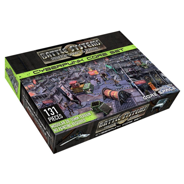 Battle Systems - Sci-Fi - Core Sets - Cyberpunk Core Set - Gap Games