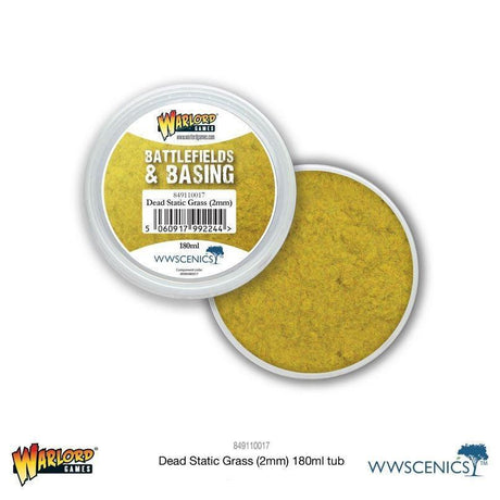 Battlefields & Basing - Dead 2mm Static Grass (180ml) - Gap Games