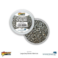 Battlefields & Basing - Large Grey Stones (180ml) - Gap Games