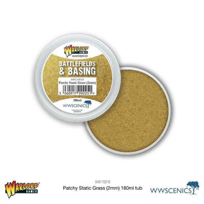 Battlefields & Basing - Patchy 2mm Static Grass (180ml) - Gap Games