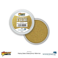 Battlefields & Basing - Patchy 2mm Static Grass (180ml) - Gap Games