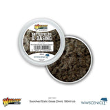 Battlefields & Basing - Scorched 2mm Static Grass (180ml) - Gap Games