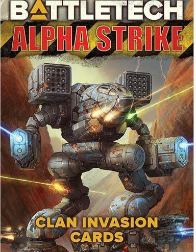 BattleTech Alpha Strike Clan Invasion Cards - Gap Games