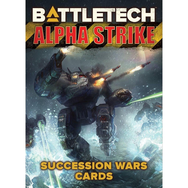 BattleTech Alpha Strike Succession Wars Cards - Gap Games