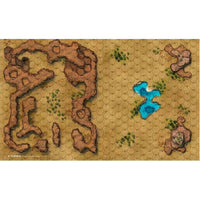 BattleTech: BattleMat: Savannah: Large Lakes