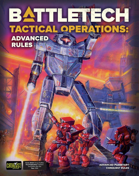 BattleTech Tactical Operations - Advanced Rules - Gap Games
