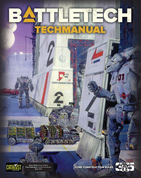 BattleTech - Tech Manual (vintage cover) - Gap Games