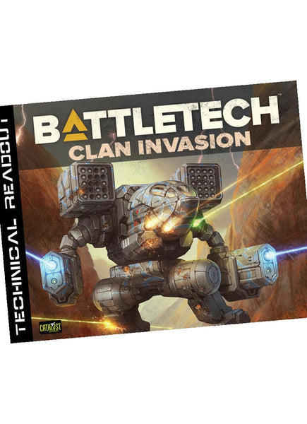 Battletech Technical Readout Clan Invasion - Gap Games