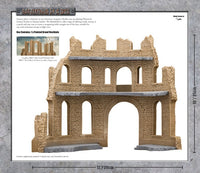 Battlefield in a Box: Gothic Battlefields: The Grand Vestibule - Sandstone