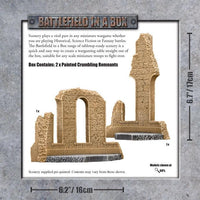 Battlefield in a Box: Gothic Battlefields: Crumbling Remnants - Sandstone