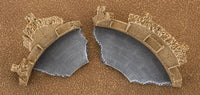 Battlefield in a Box: Gothic Battlefields: Crumbling Remnants - Sandstone