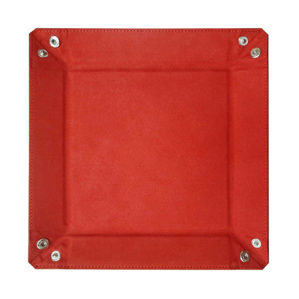 BCW Dice Tray LX Square Red - Gap Games